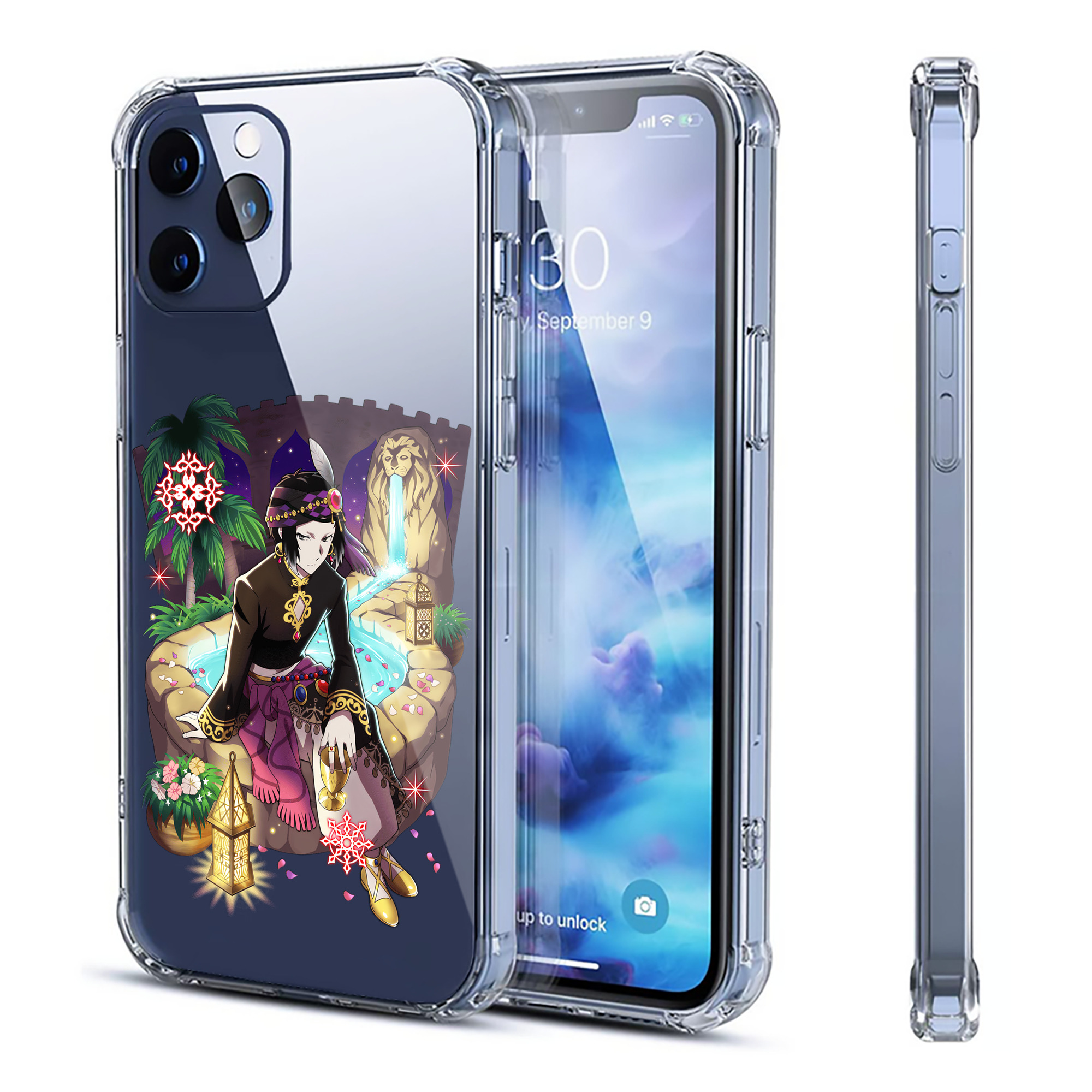 （画像用） 文豪ストレイドッグス Bungo Stray Dogs 【iPhone 12シリーズ対応】透明スマホケース（クリアソフトケース）